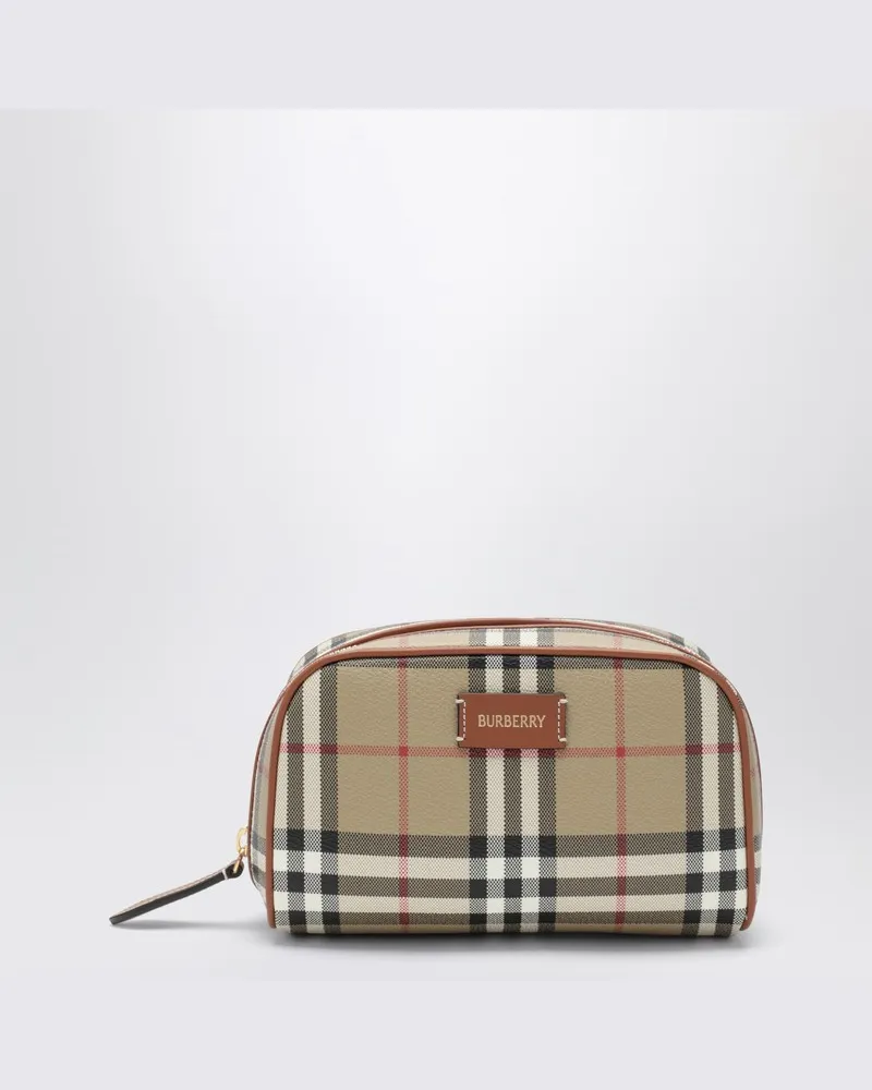 Burberry Kleine Check Reisetasche Mehrfarbig