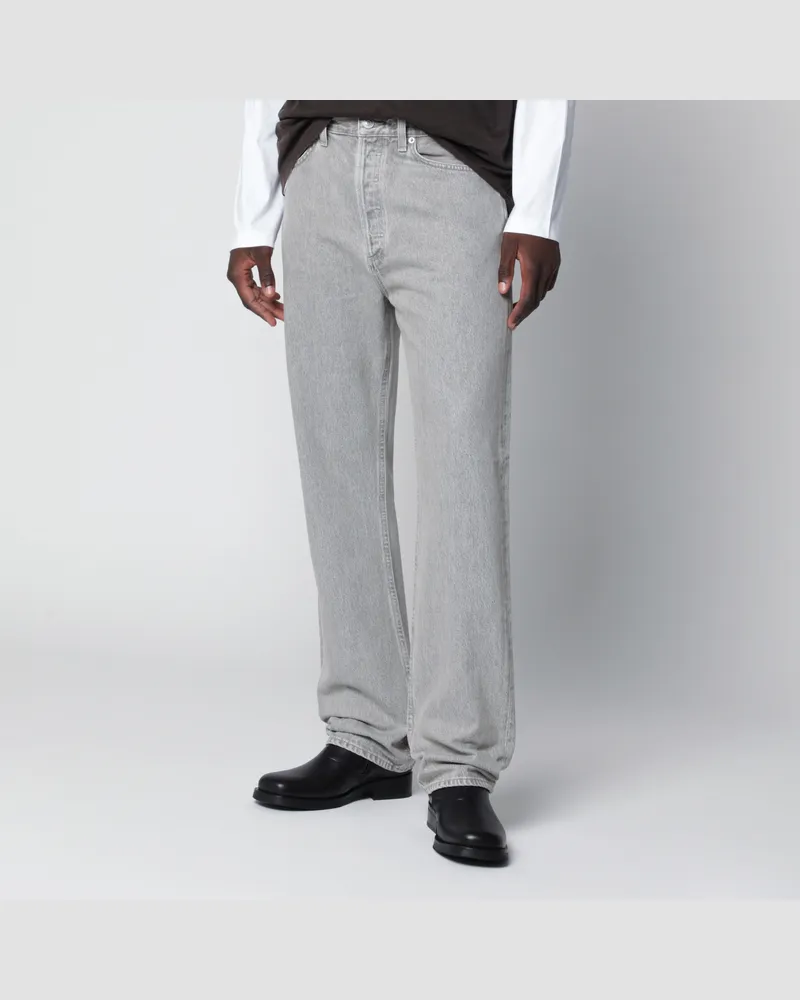 AGOLDE 90's Jeans aus grauem Denim mit Washed-Effekt Grey