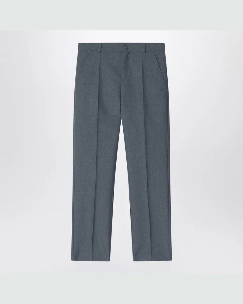 Gucci Hellgraue Wollhose Grey