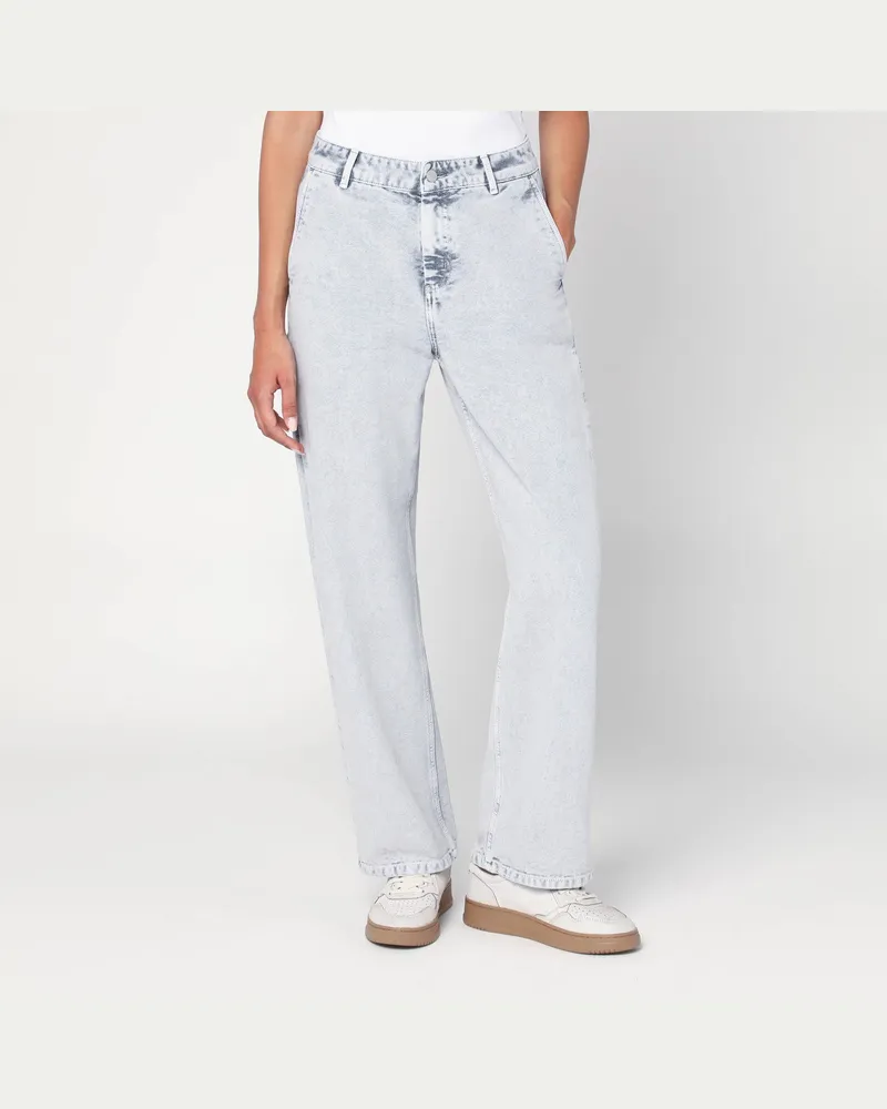 Carhartt WIP Pierce Pant Straight Black Chalk Wash Grey