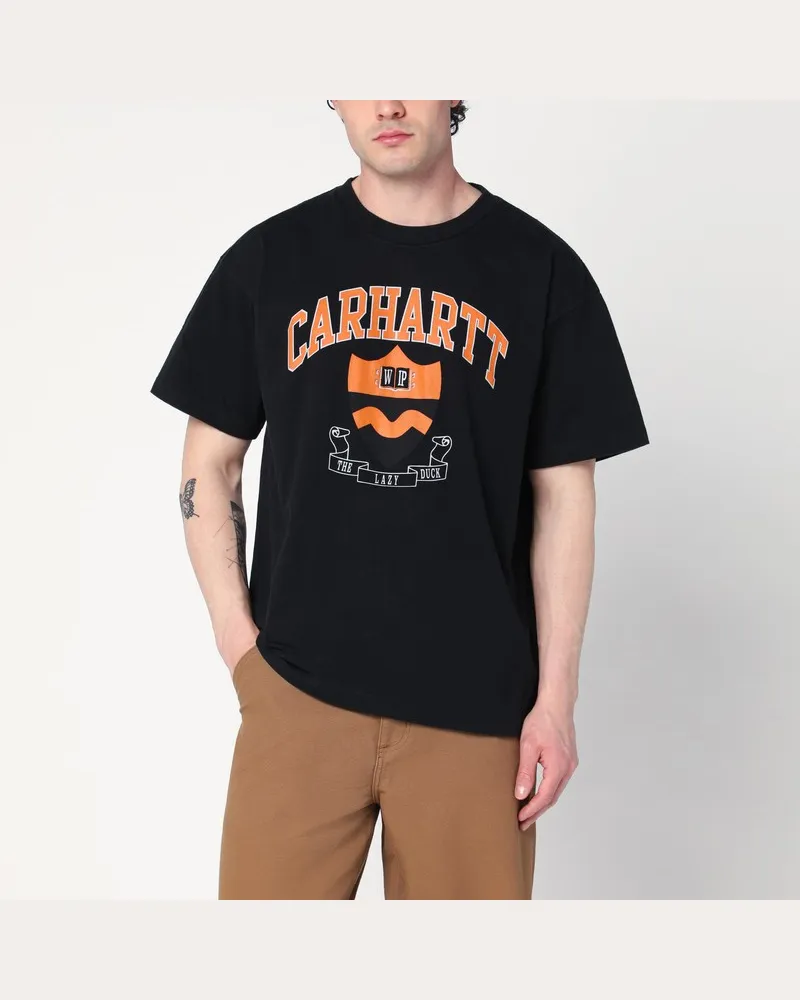 Carhartt WIP S/S Lazy Duck Academy T-Shirt schwarz Schwarz