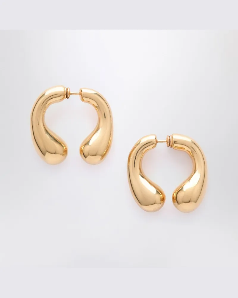 PANCONESI P Helix Ohrringe in Gold Metallisch