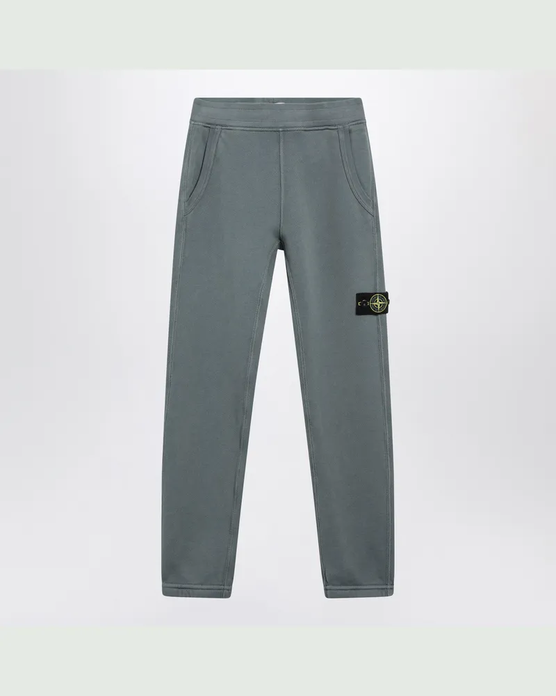 Stone Island Jogginghose in Ash Blue aus Baumwolle Blue