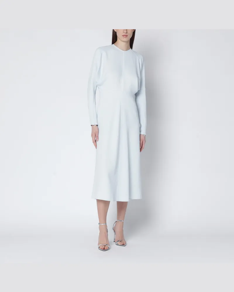Victoria Beckham Dolman Midikleid in Eisblau Light