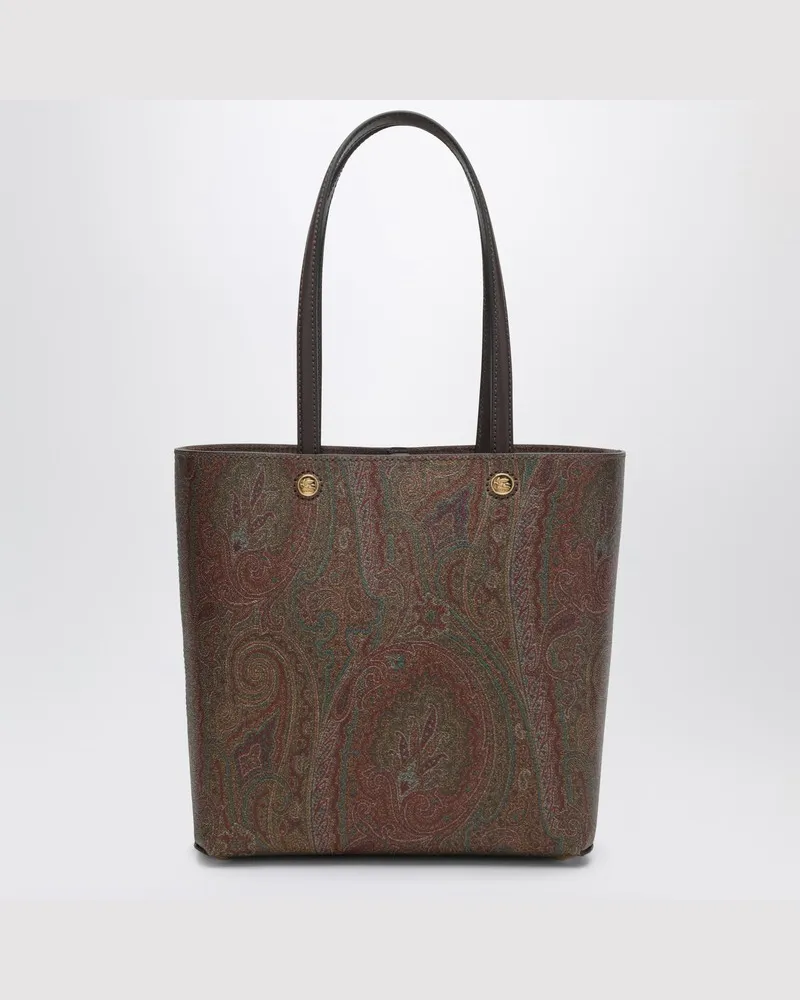 Etro Essential Medium Tasche in Arnica mit Pochette Braun