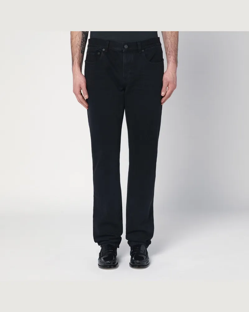 Saint Laurent Schwarze Jeans aus Denim Schwarz