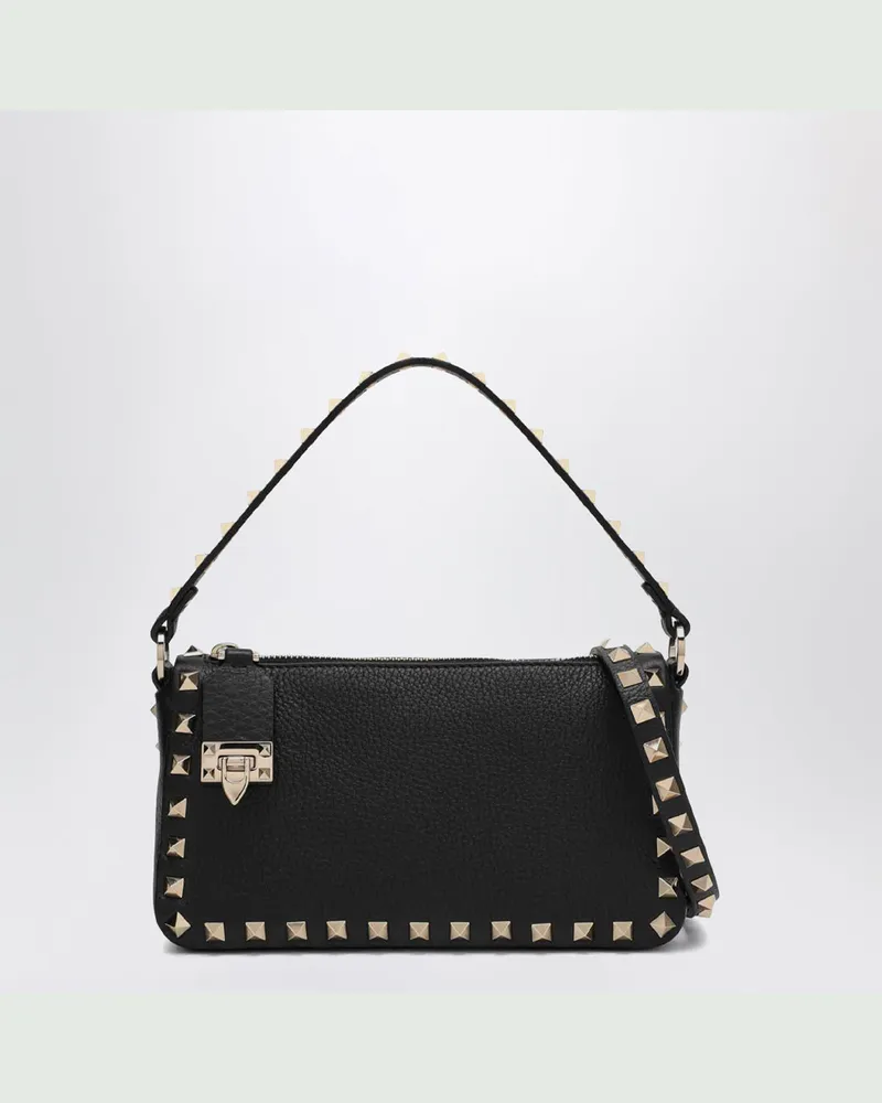 Valentino Garavani Kleine Umhängetasche Rockstud in Schwarz Black