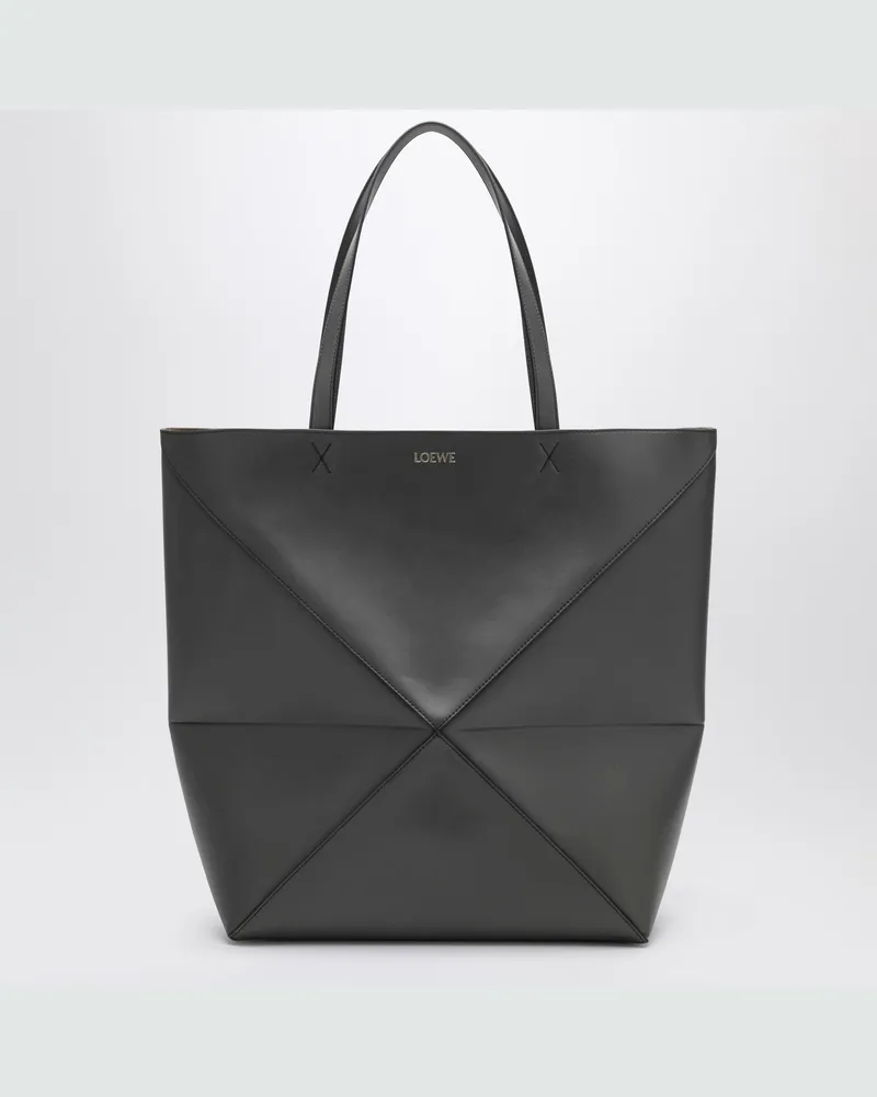 Loewe Tasche Puzzle Fold Tote XL dunkelgrau Grey