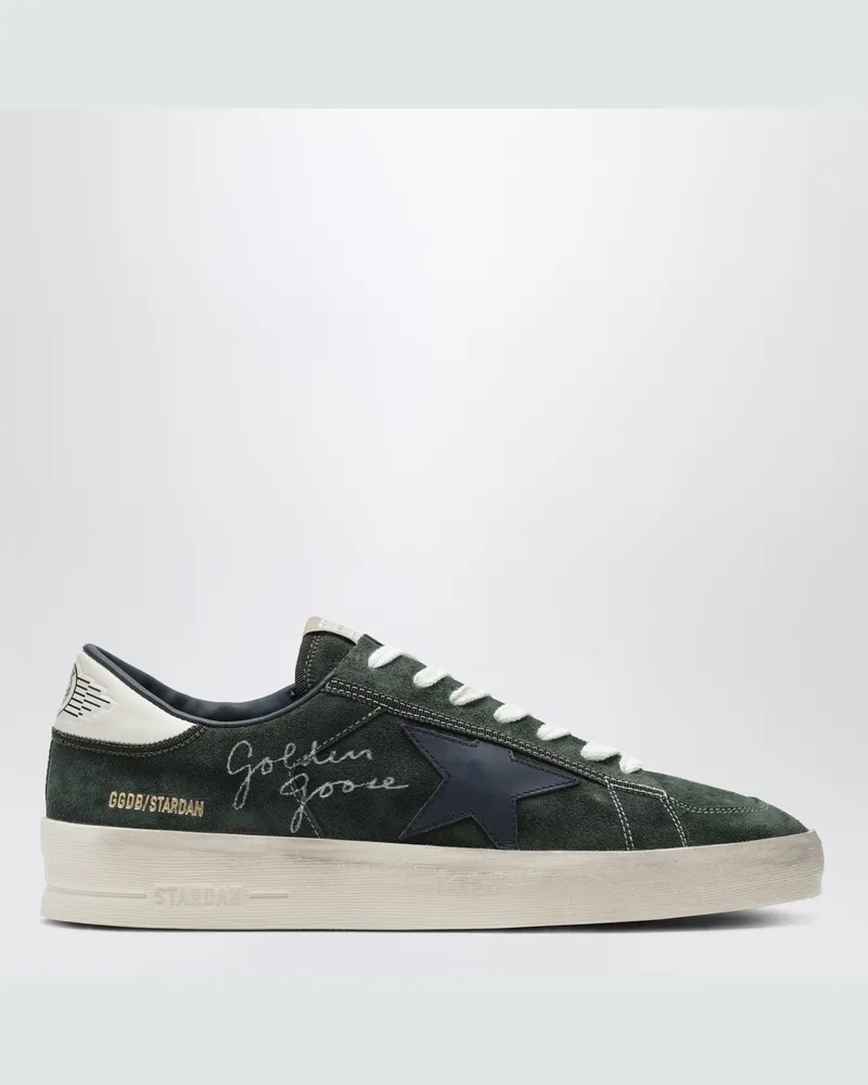 Golden Goose Stardan Sneaker grün und blau 