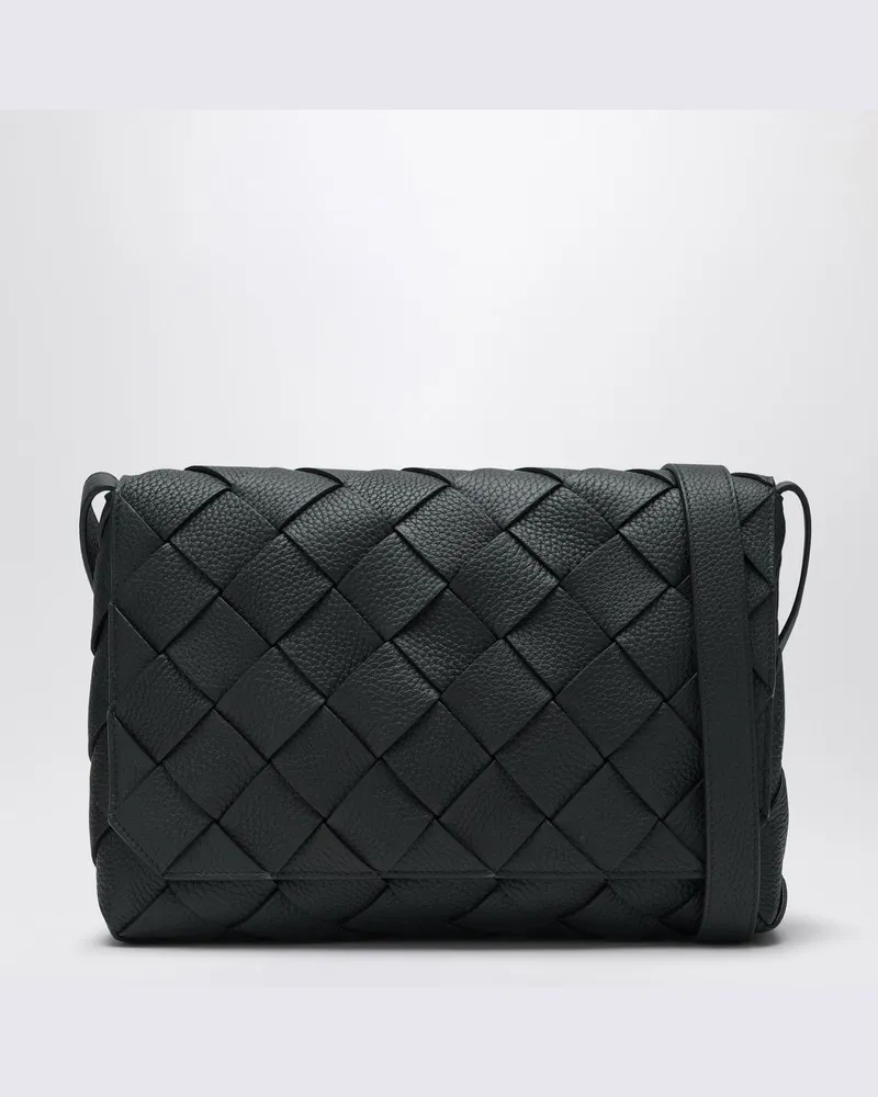 Bottega Veneta Große grüne dunkle Diago Schultertasche Grün
