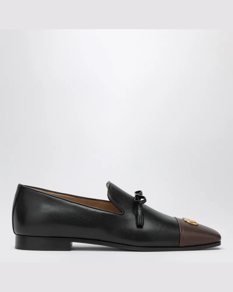 Valentino Garavani Babouchoes VLogo Slipper aus Leder 