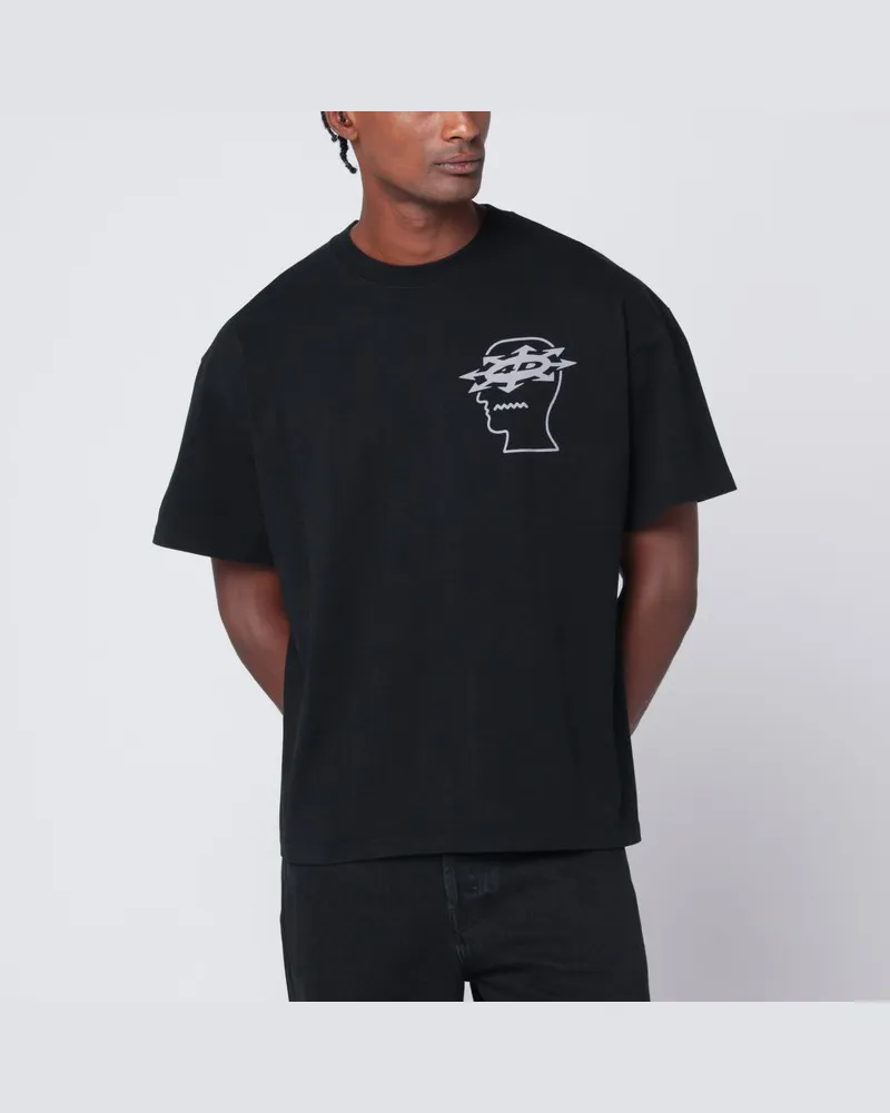Brain Dead Schwarzes Mind Puzzle T-Shirt Schwarz