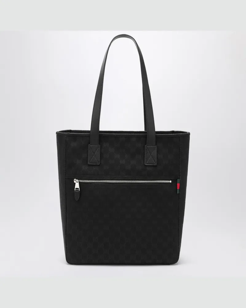 Gucci GG schwarze Stofftasche Black