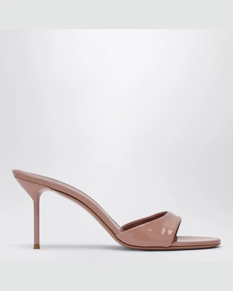 Paris Texas Pantolette Lidia aus antikrosa Lackleder 