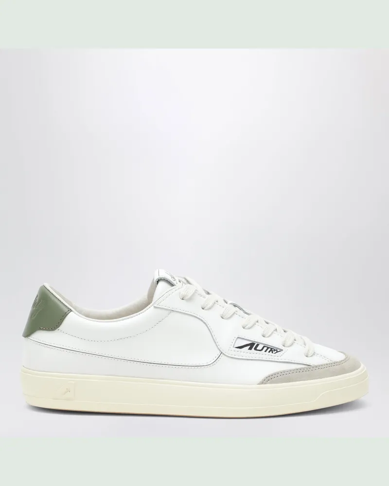 AUTRY Weiß/bronzefarbene Windscape Low Sneakers White