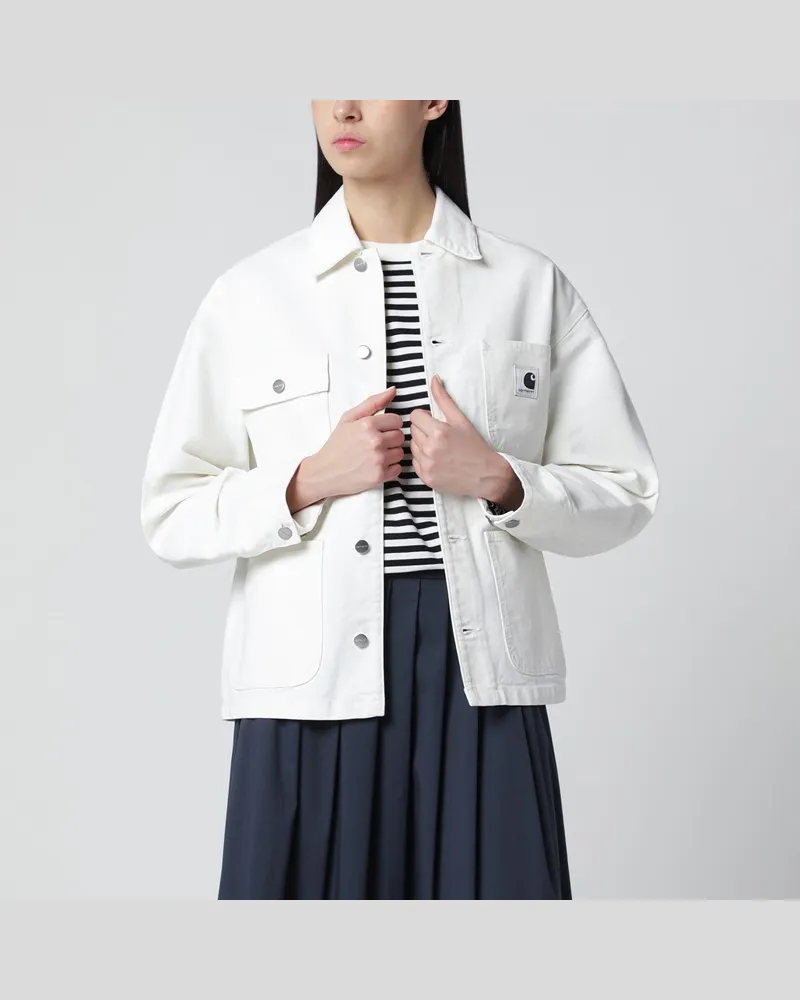 Carhartt WIP OG Michigan Coat Summer in Farbe Wax White