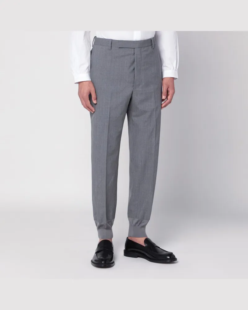 Prada Graue Jogginghose aus Wolle Grau