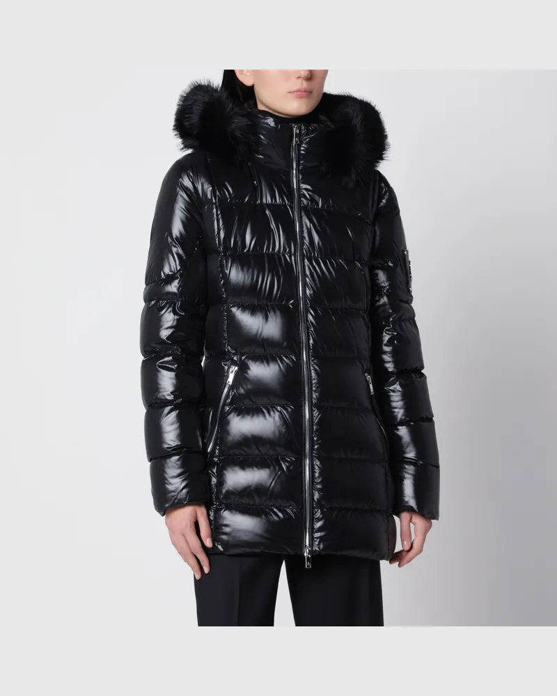 Moose Knuckles Daunenjacke Celestia 3Q in Schwarz aus Nylon Black