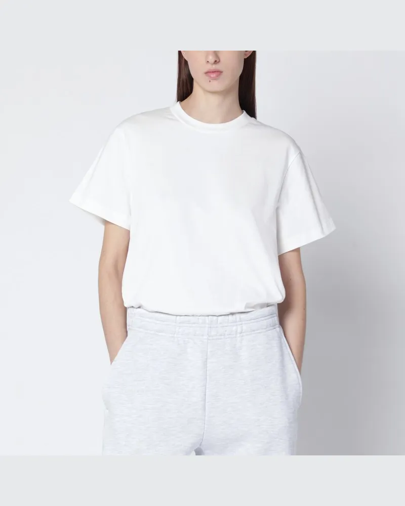 Entire Studios Weißes Baumwoll-T-Shirt Weiß