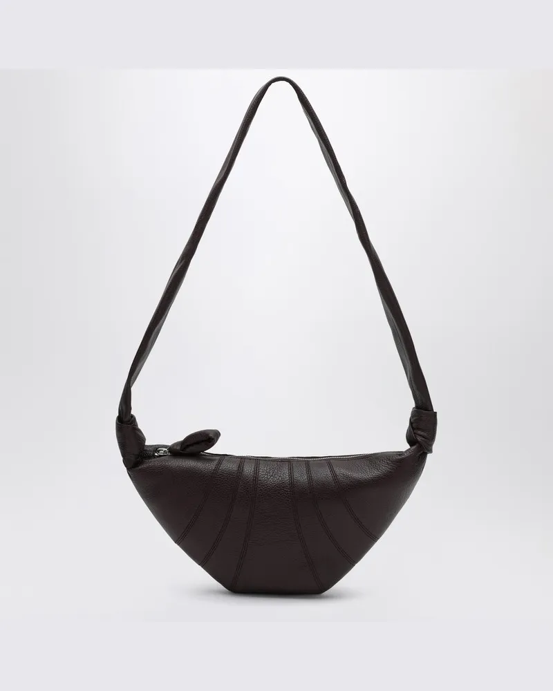 Christophe Lemaire Croissant Tasche klein in Tiramisu-Braun Braun