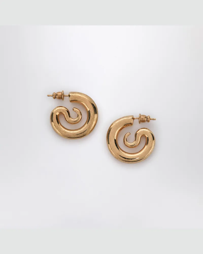 PANCONESI Serpent Hoops Extra Small Ohrringe in Goldton Metal