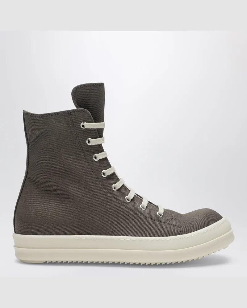 DRKSHDW by Rick Owens Temple-Sneaker aus Canvas in Puder/Milchweiß Beige