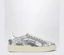 Dallas Sparkling Sneaker aus grau/weißen Pailletten