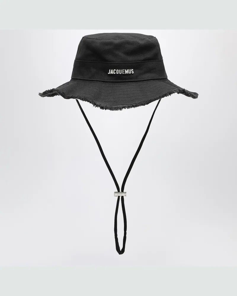 Jacquemus Schwarzer Hut Le Bob Artichaut aus Baumwolle 