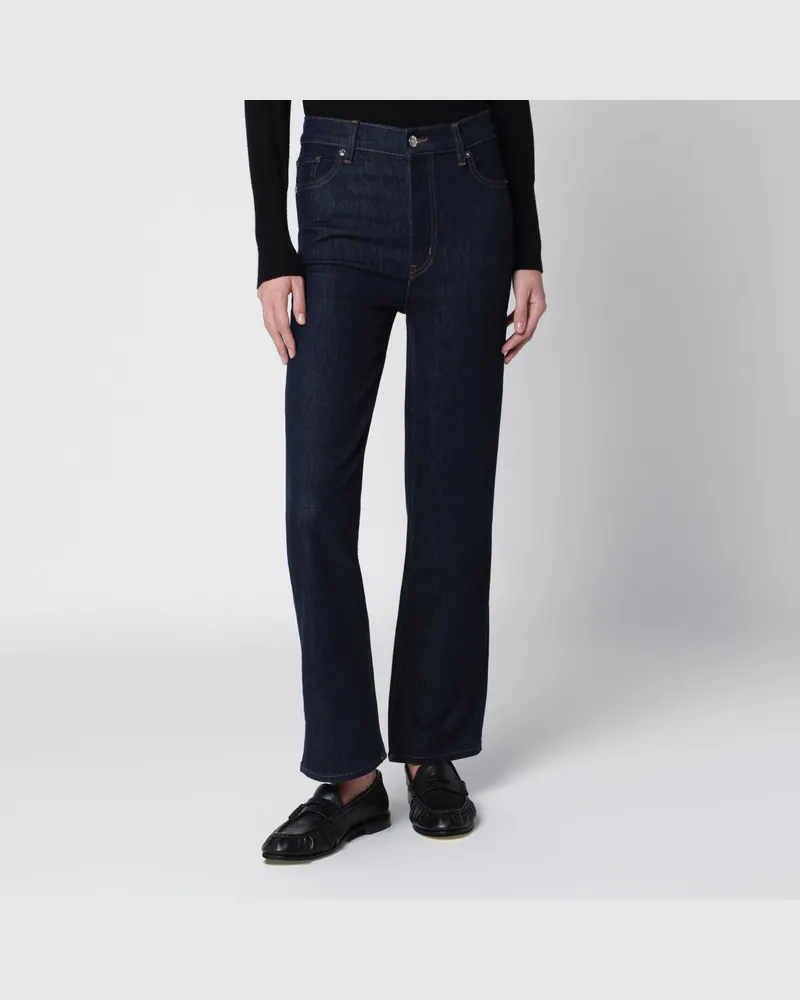 Frame Denim Blue Rinse Le Sleek Straight jeans Blue