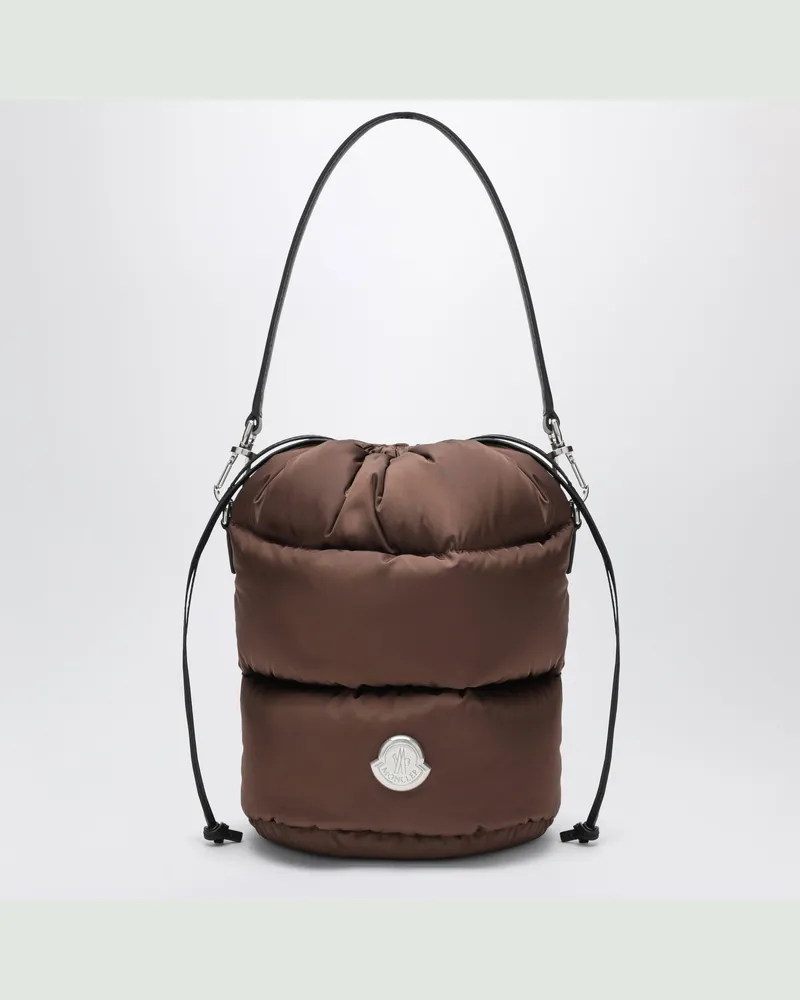 Moncler Caradoc Beuteltasche in Bordeaux Burgundy