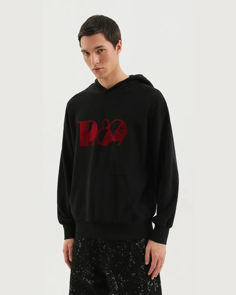 1989 STUDIO Kapuzensweatshirt 1989 schwarz Black