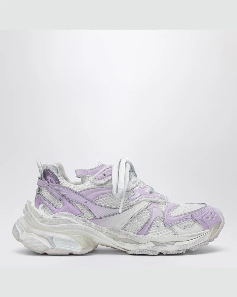 Balenciaga Runner 2 Gradient Sneakers in Hellgrau/Lila Grey
