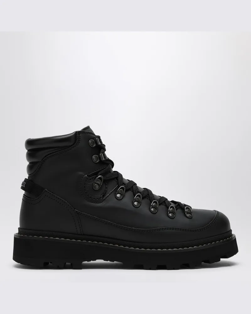 Moncler Schwarze Trekking-Stiefelette Peka Trek Schwarz