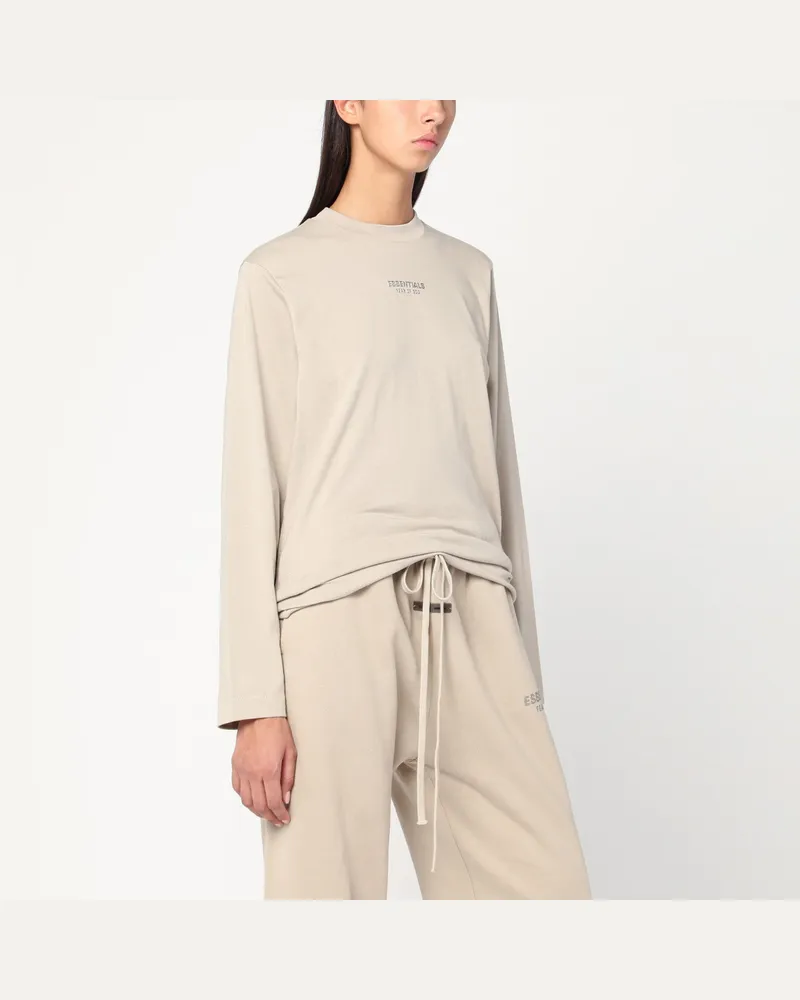 Fear of God Greige Oberteil aus Baumwollmischung 