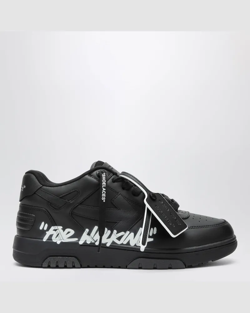 OFF-WHITE Out Of Office „For Walking" Sneakers Black