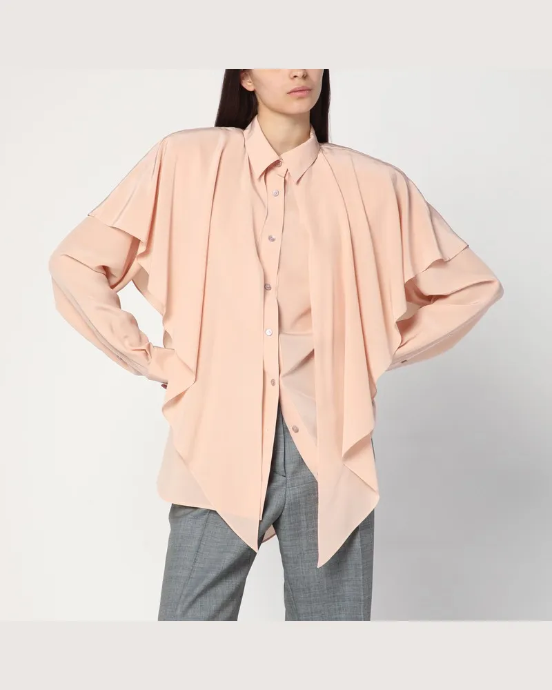 Stella McCartney Rosa Seidenhemd Rosa