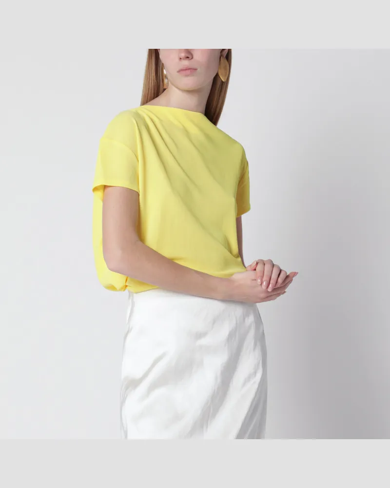 Jacquemus Mistral Top in Gelb aus Viskosemischung Yellow