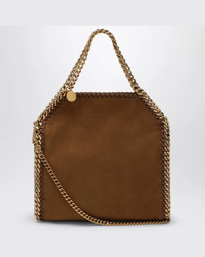 Stella McCartney Mini Falabella Tote Bag in Brandy-Farbe Braun