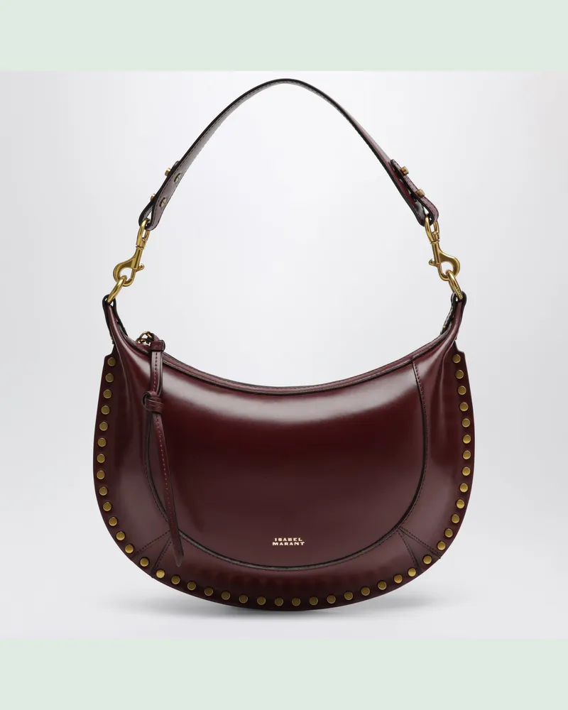 Isabel Marant Naoko burgunderrote Ledertasche Burgundy