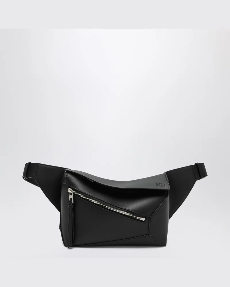Loewe Kleine Gürteltasche Puzzle schwarz Schwarz
