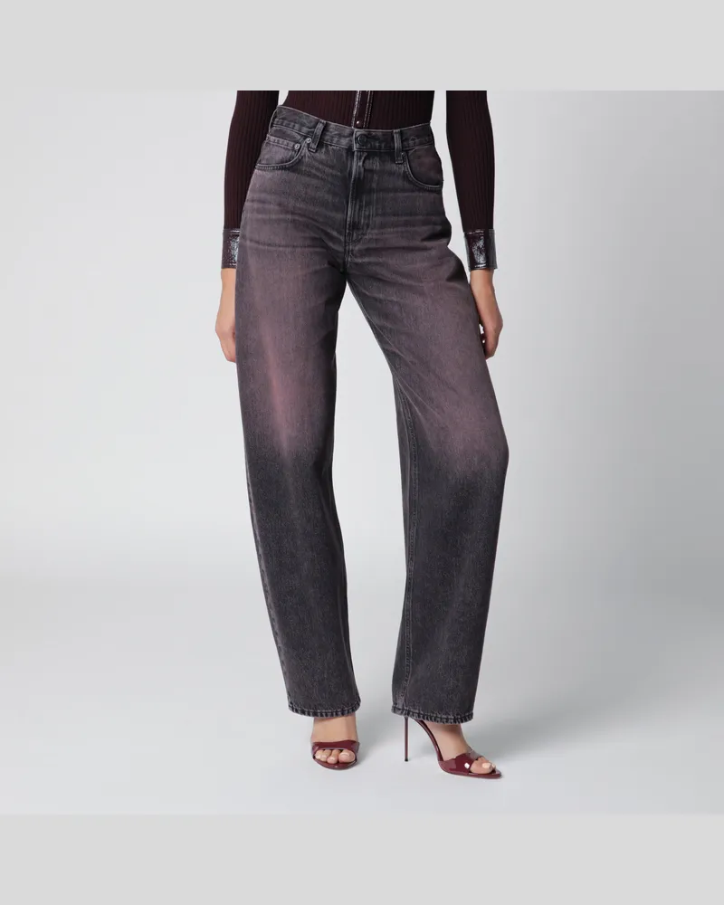 Haikure Rosé-schwarz gewaschene Jeans Black