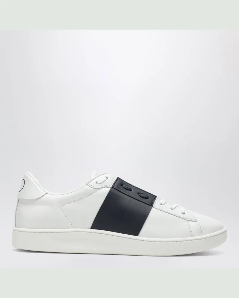 Valentino Garavani Open Royco Sneaker aus Nappakalbsleder in Weiß/Marine White