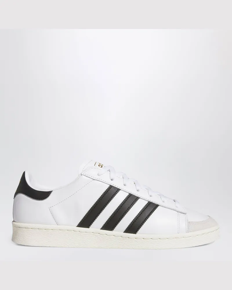 adidas Jabbar Lo Sneaker in Weiß und Schwarz White
