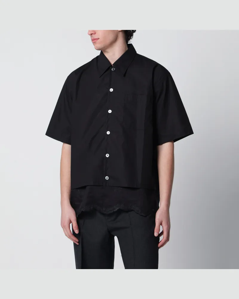 Our Legacy Every Shirt Kurzarmhemd schwarz Black