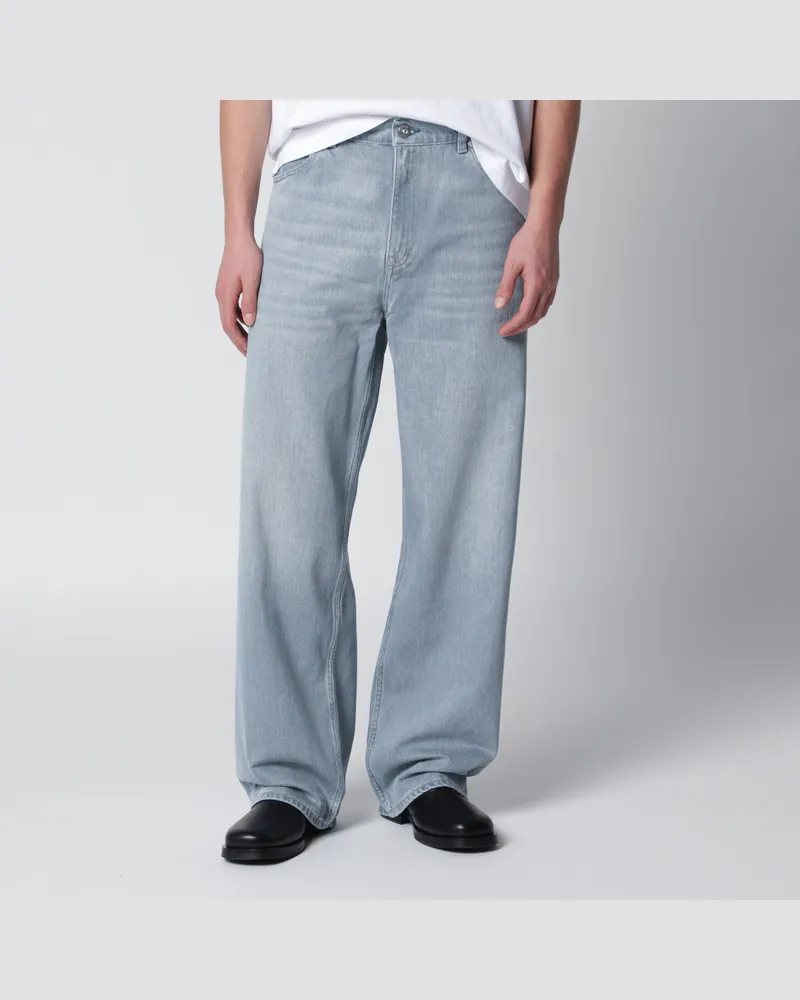 Our Legacy Jeans Vast Cut mit hoher Taille aus Denim im Pale Coast Wash in Blau Blue