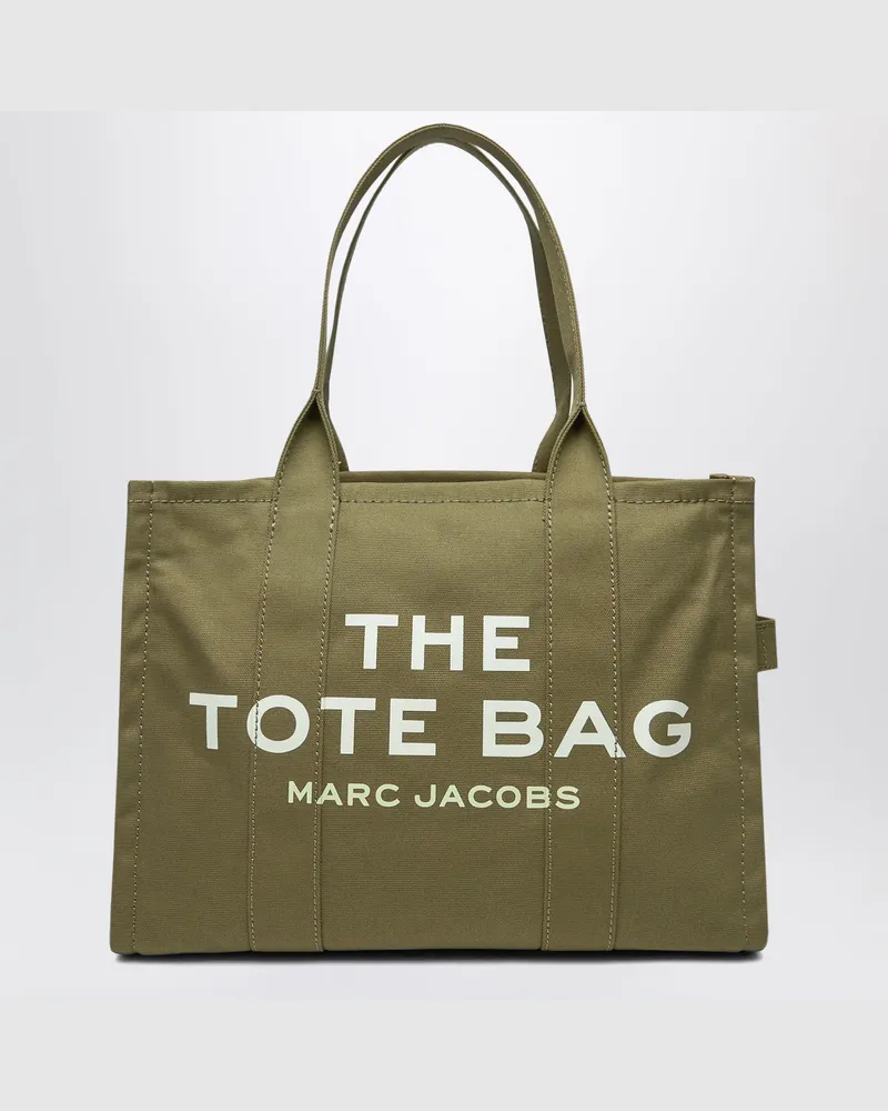 Marc Jacobs Large Tote Bag Forest aus Canvas Green