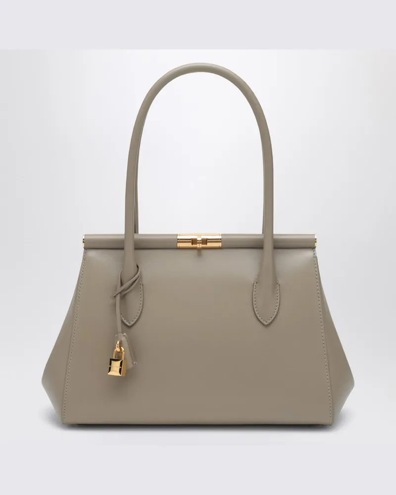 Dolce & Gabbana Maulwurfsgraue Handtasche Marlene Braun