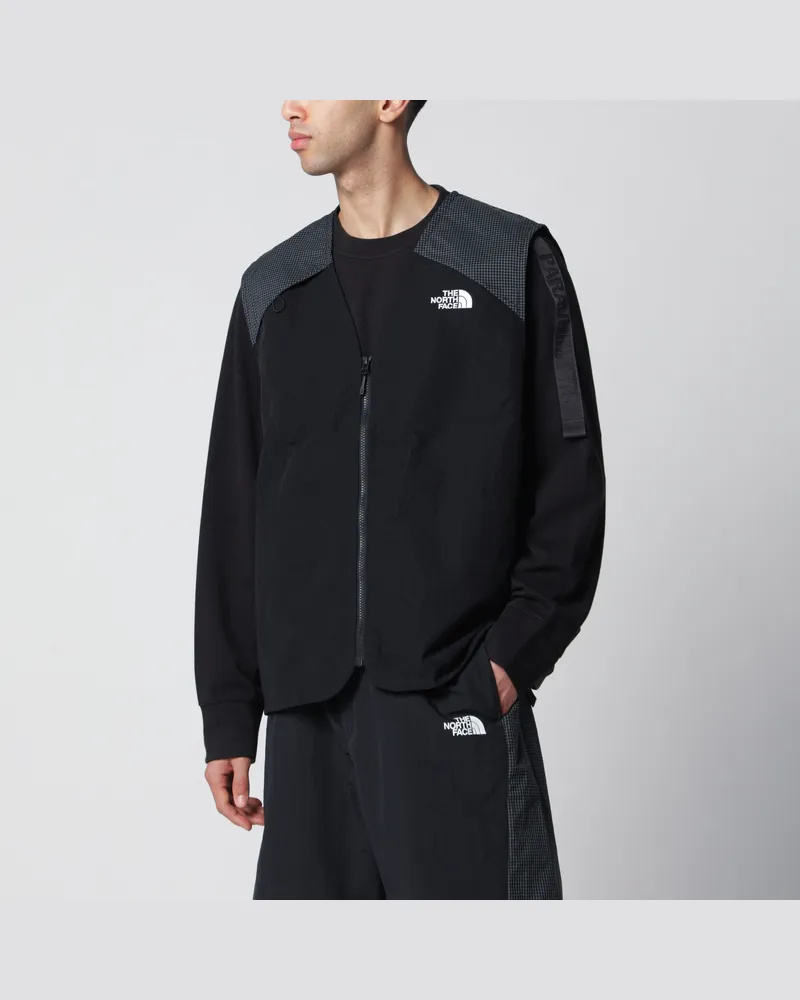 The North Face NSE Tech WindWall-Weste aus Nylonmix in Schwarz Black