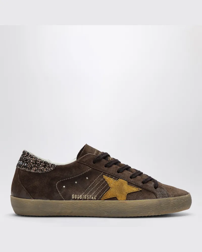 Golden Goose Super-Star Sneakers braun/ocker aus Wildleder Brown