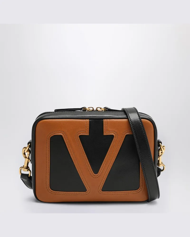 Valentino Garavani Viva Superstar Umhängetasche schwarz/spice Schwarz